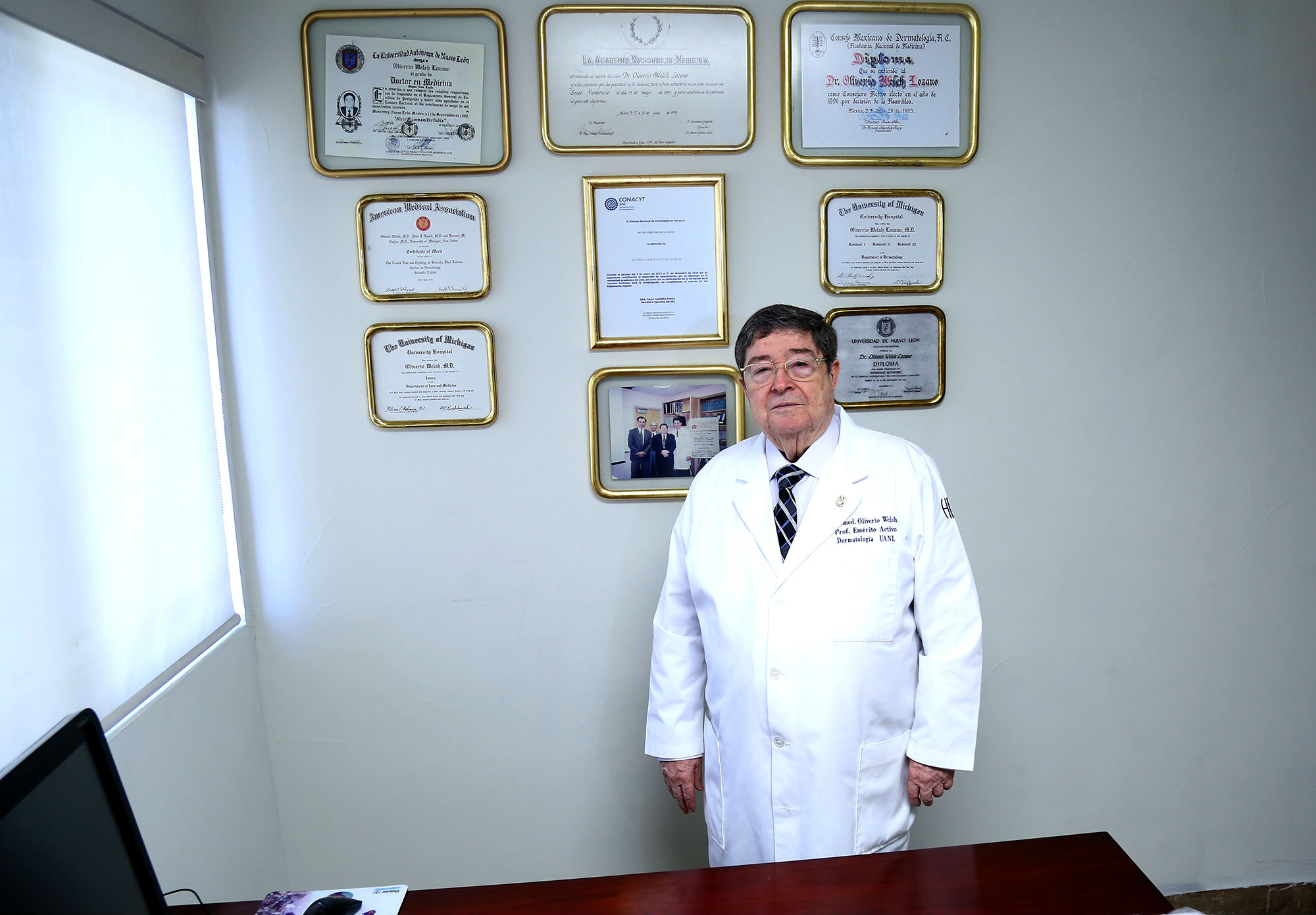 Oliverio Welsh Lozano, pilar de la dermatología en México