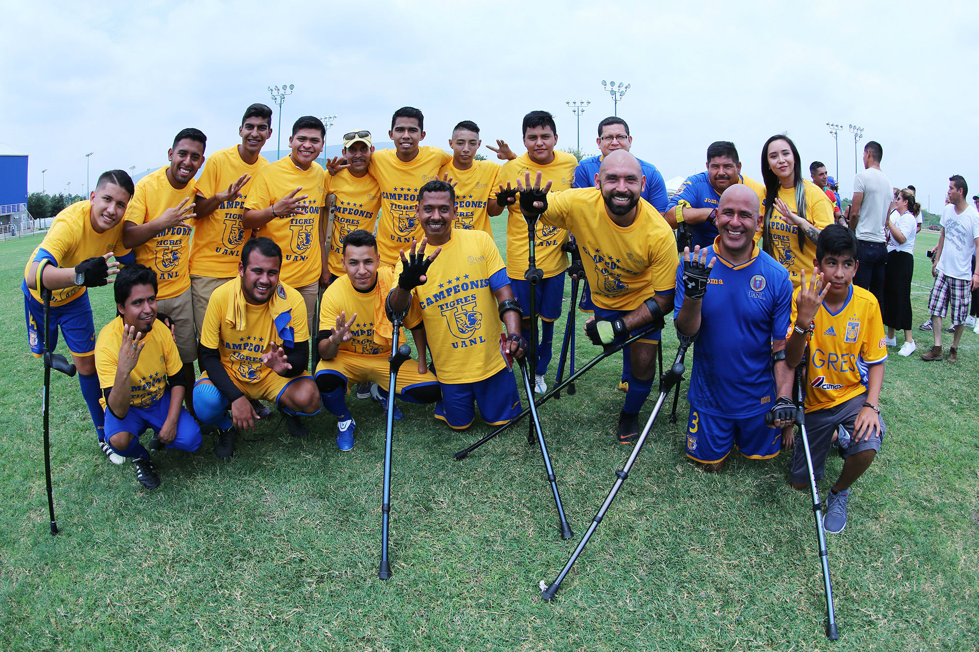 UANL es tetracampeona de la Liga Mexicana de Futbol de Amputados