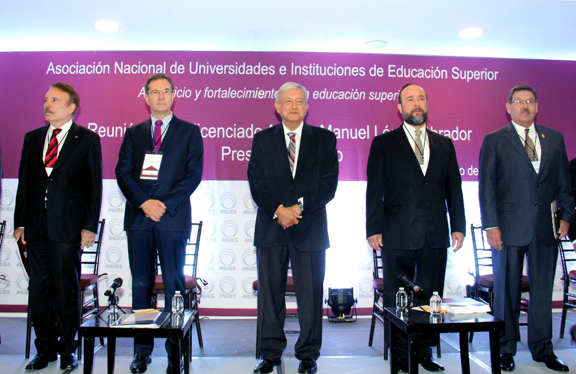 Se reúne Presidente Electo con representantes de la ANUIES
