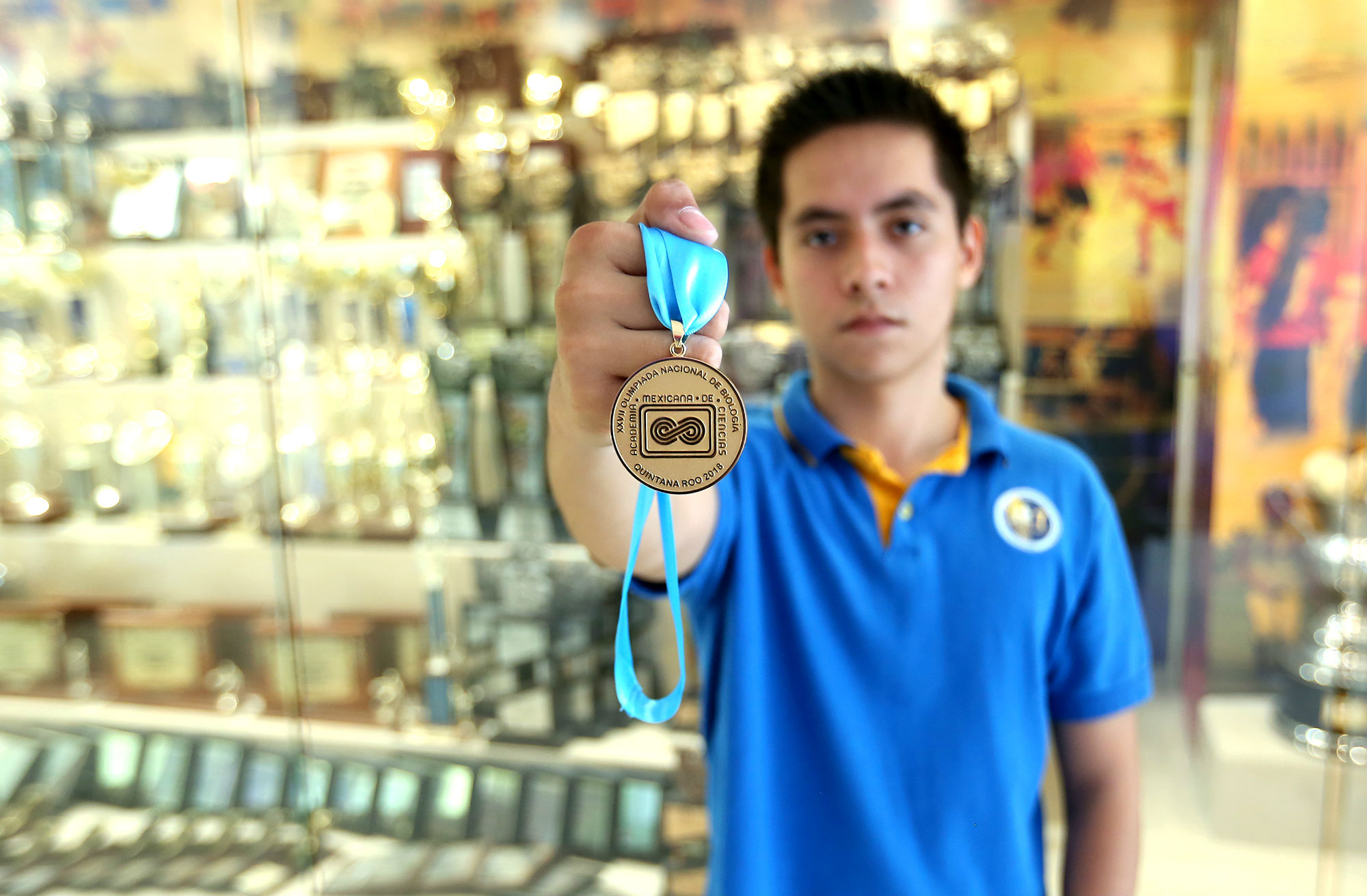 Estudiante de la UANL gana oro en Olimpiada Nacional de Biología