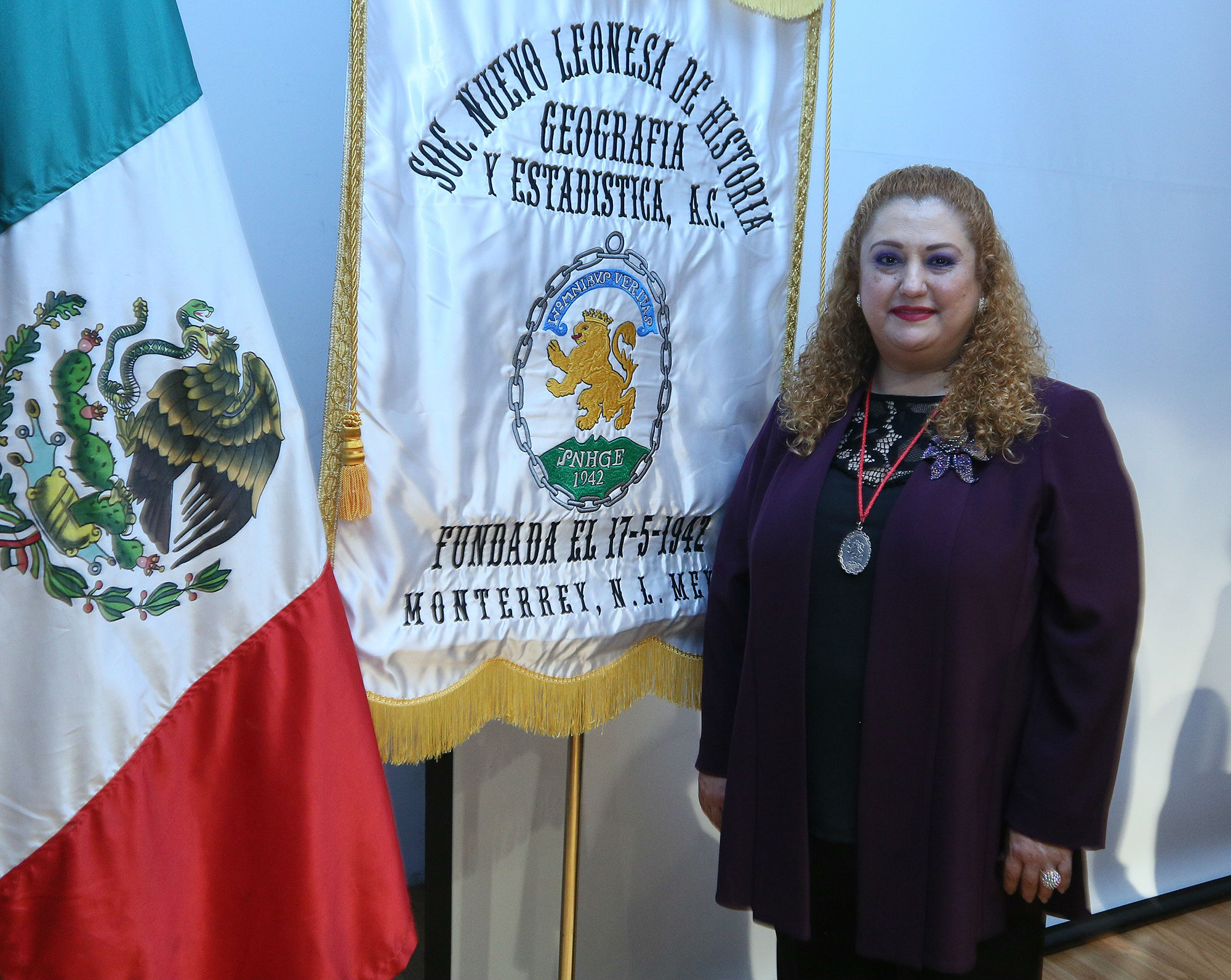 Presidirá Ludivina Cantú Ortiz a la Sociedad Nuevoleonesa de Historia, Geografía y Estadística