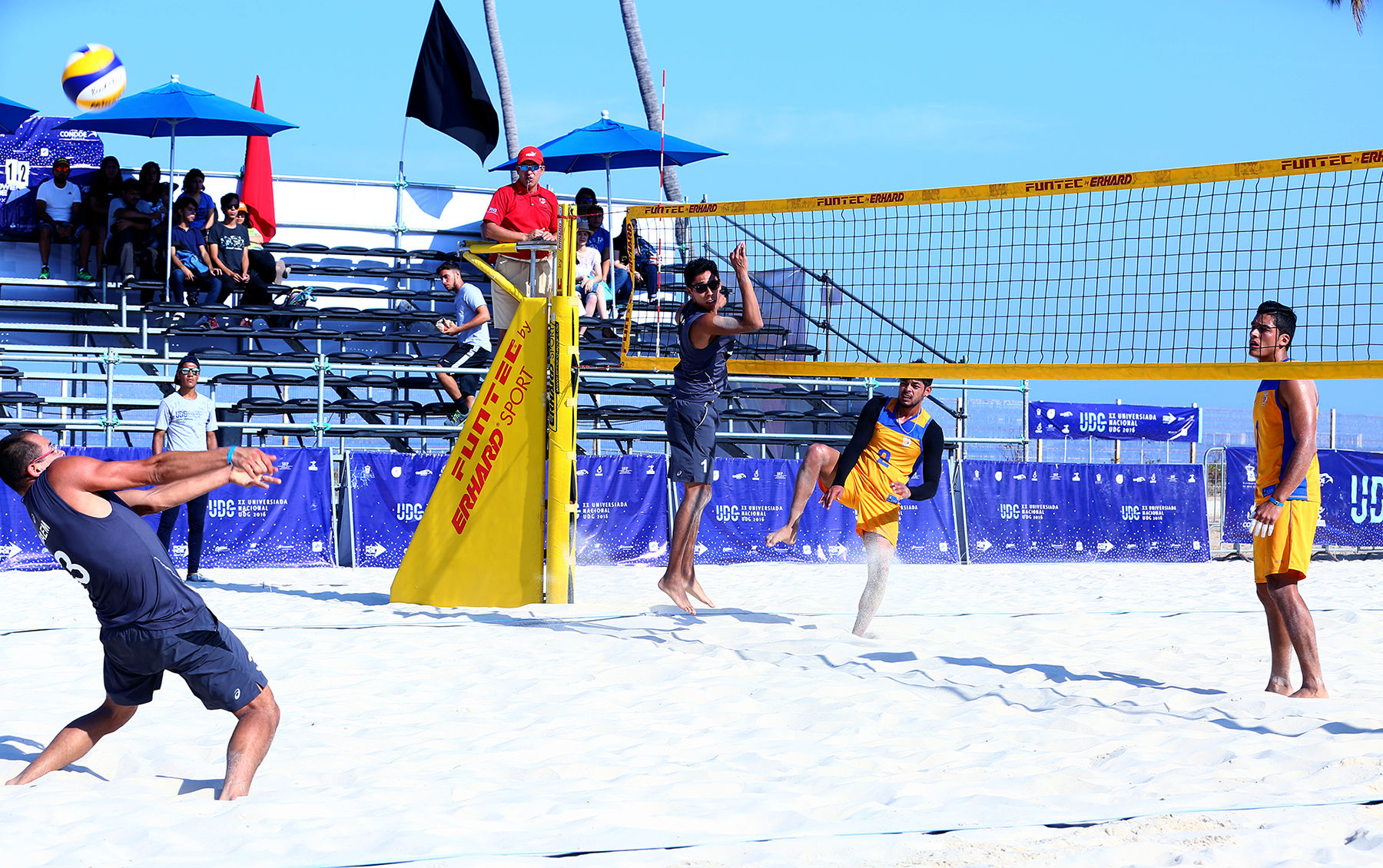 Tigres a semifinal de voleibol de playa