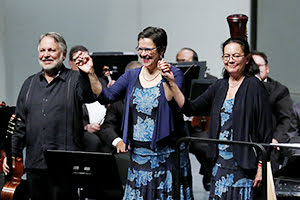 OSUANL estrenó “Dos dalias” con orquesta de cuerdas completa