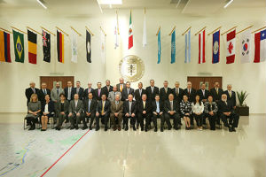 Reunión con diplomáticos en Nuevo León