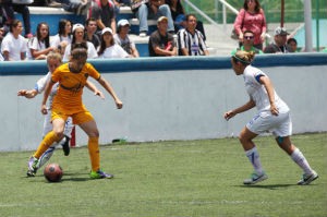 Oro y bronce fútbol rápido