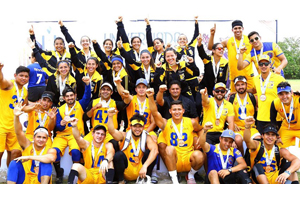 Campeones de Universiada Nacional 2019