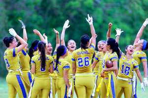 Tochito femenil por la medalla de oro en Universiada Nacional 2019