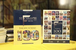 Celebran 100 ediciones de Reforma Siglo XXI