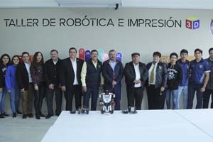 UANL inicia semestre con taller de robótica en Preparatoria 20