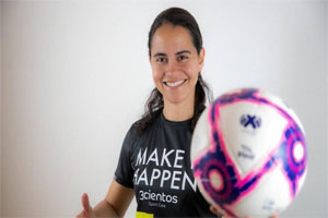 Adriana Águila lleva nutrición deportiva al Atlético de San Luis