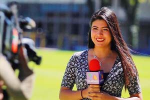 Zaritzi Sosa marca su éxito por el mundo del periodismo deportivo