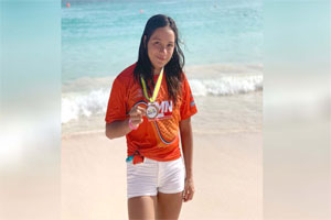 Julieta Macías busca lugar para nadar en aguas abiertas en Tokio