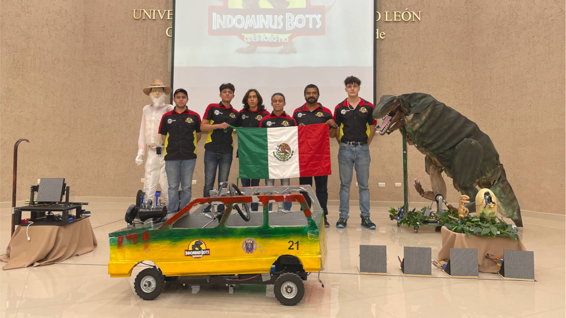 UANL wins international robotics tournament.