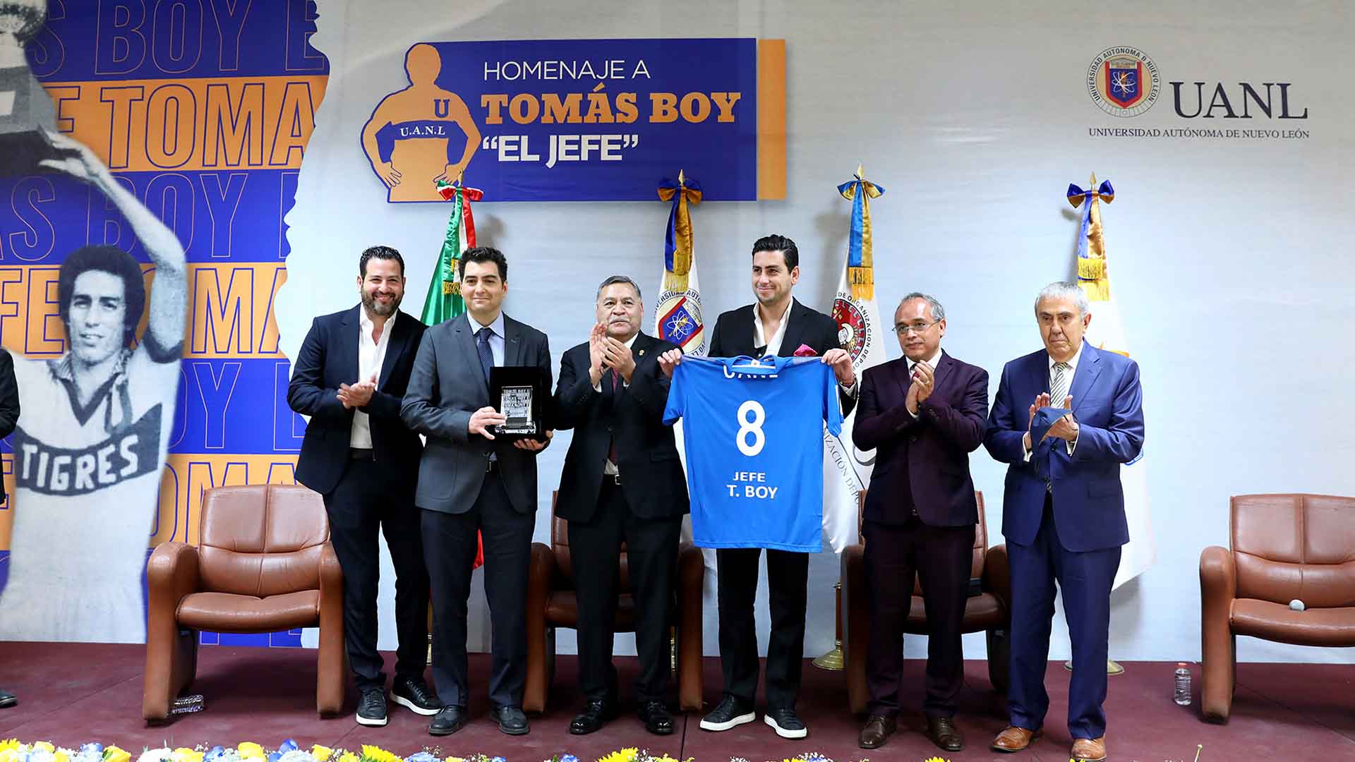 Destaca Rector entrega y compañerismo de “El Jefe” Boy