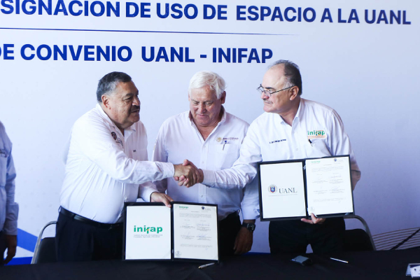 Firma UANL convenio de investigación forestal y agropecuaria con INIFAP