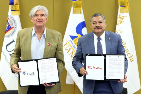 UANL y Tim Hortons colaborarán a favor de la educación y el deporte