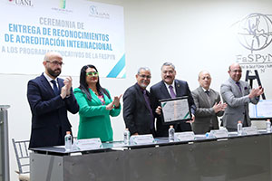 UANL School of Public Health achieves International Certification