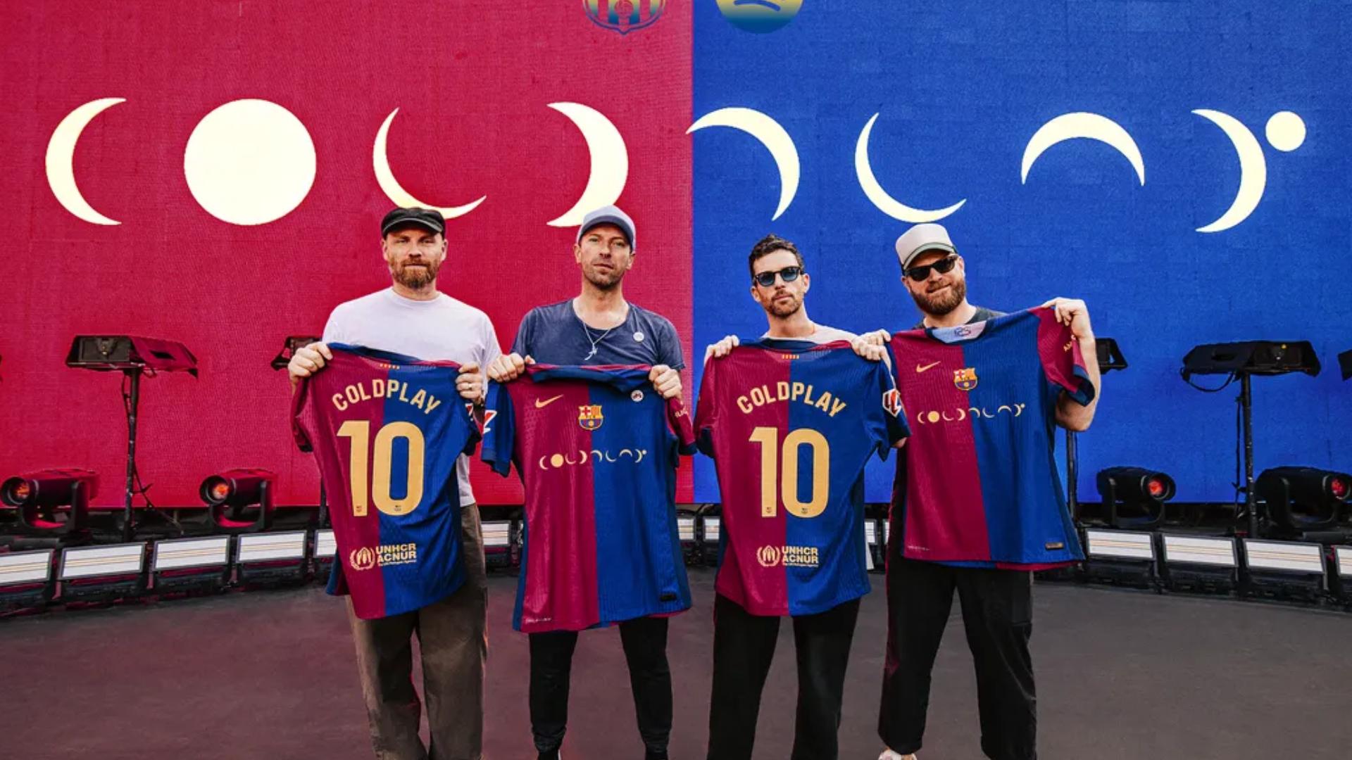 Crea universitario logo para Coldplay