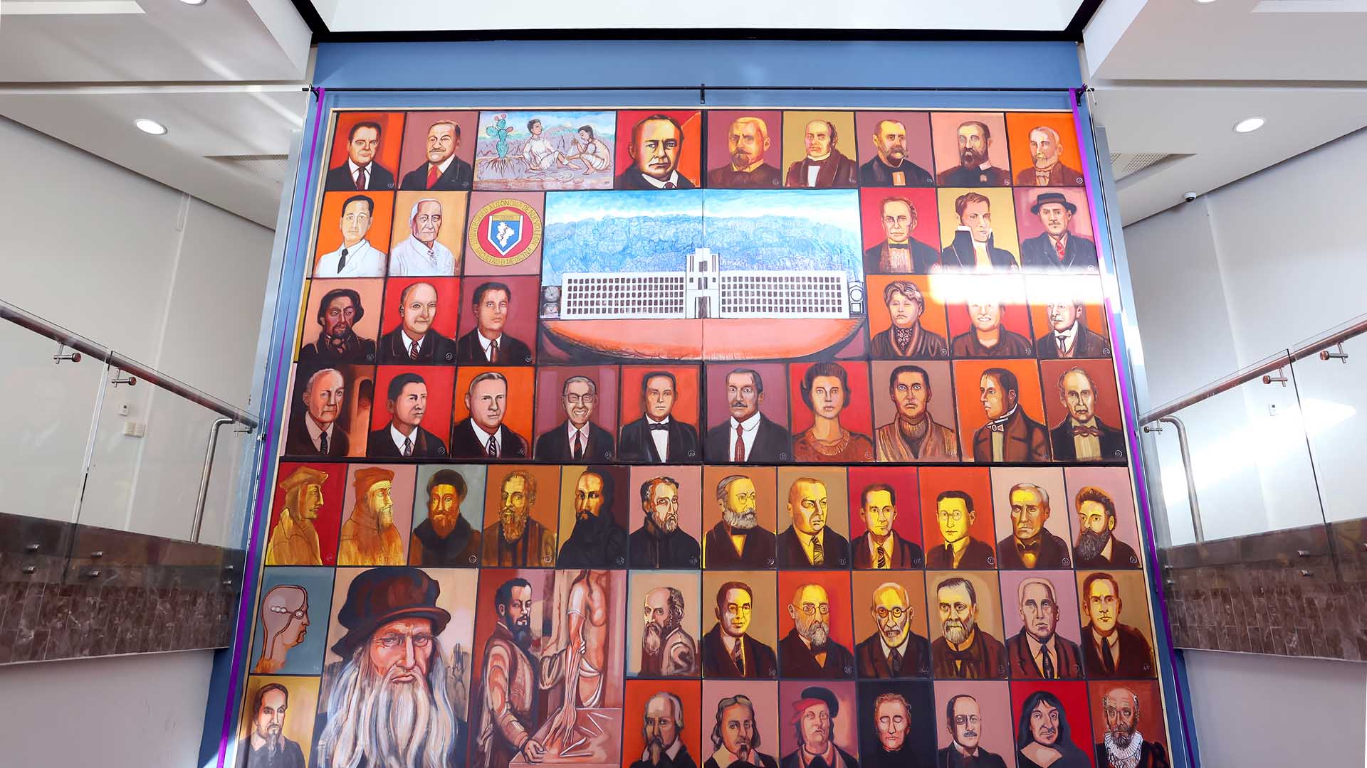 Homenaje a los rostros de la medicina