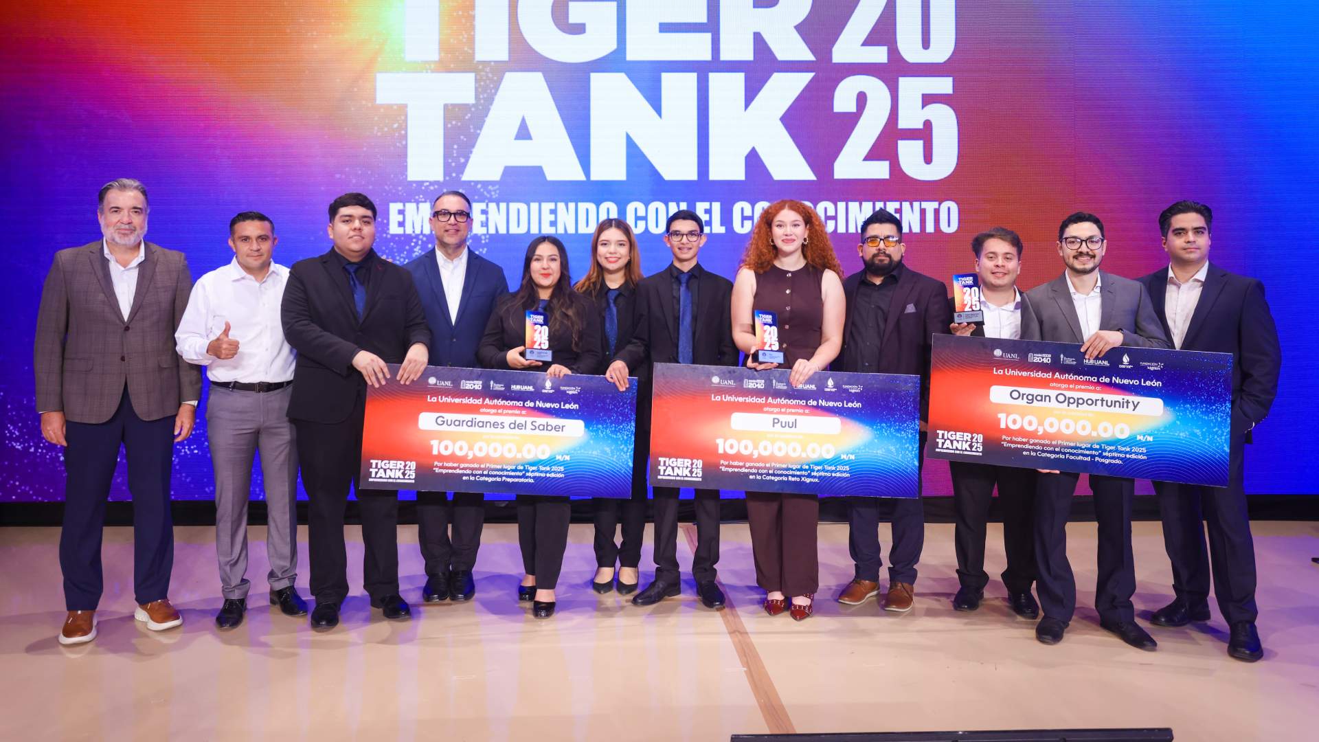 Reconoce UANL ideas emprendedoras en el Tiger Tank 2025