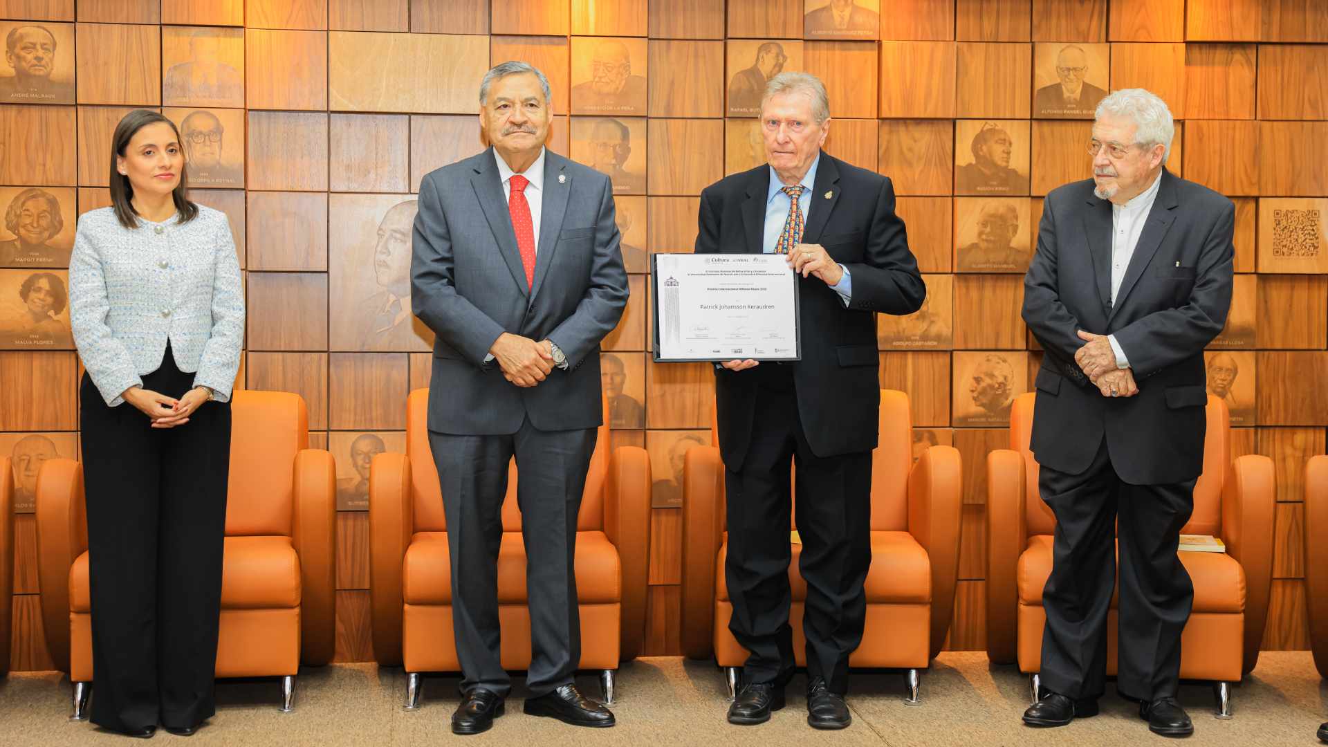 Patrick Johansson, ganador del Premio Internacional Alfonso Reyes 2025