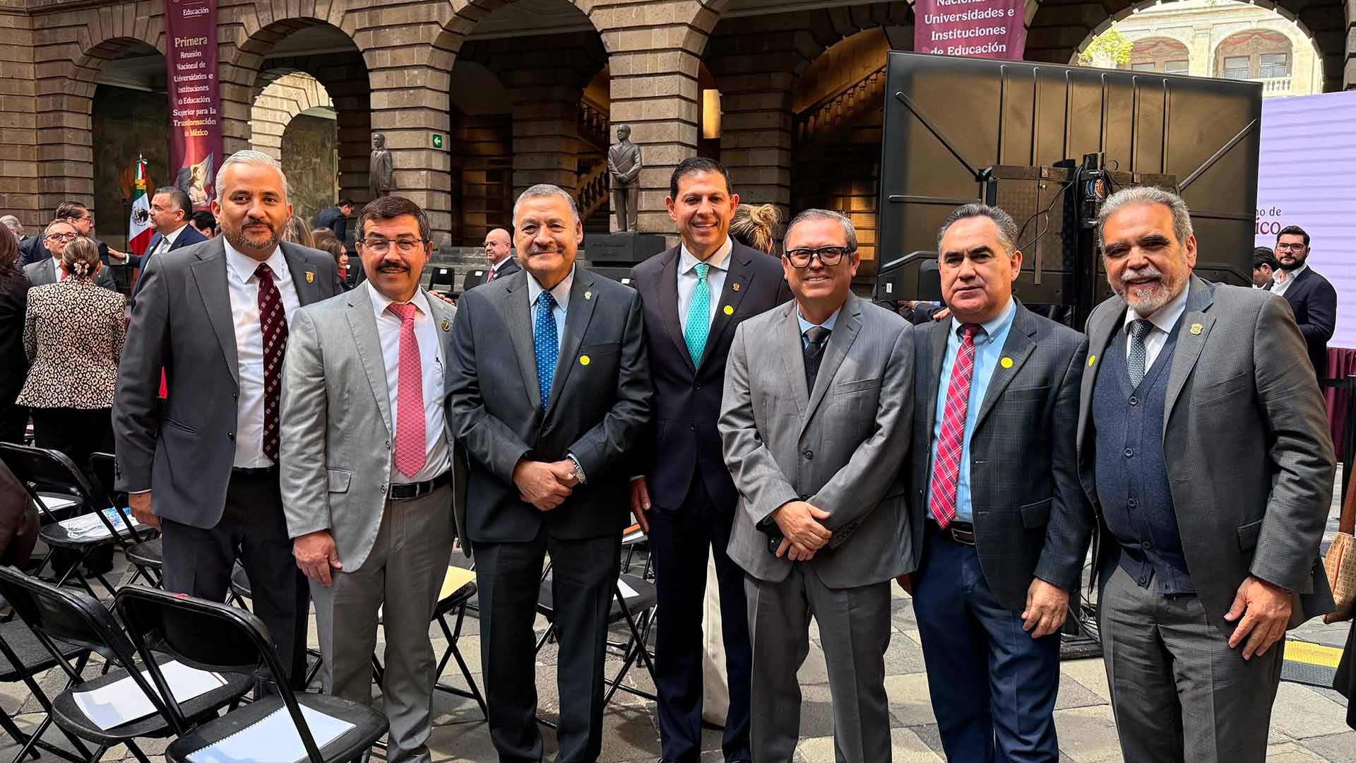 Asiste rector a primera reunión nacional de universidades