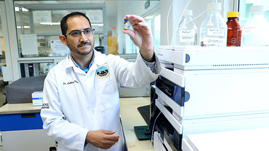 Desarrolla Agronomía compuesto antioxidante a partir de luz ultravioleta