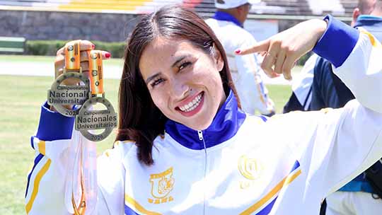 Arrancan Tigres con 8 medallas de oro en atletismo