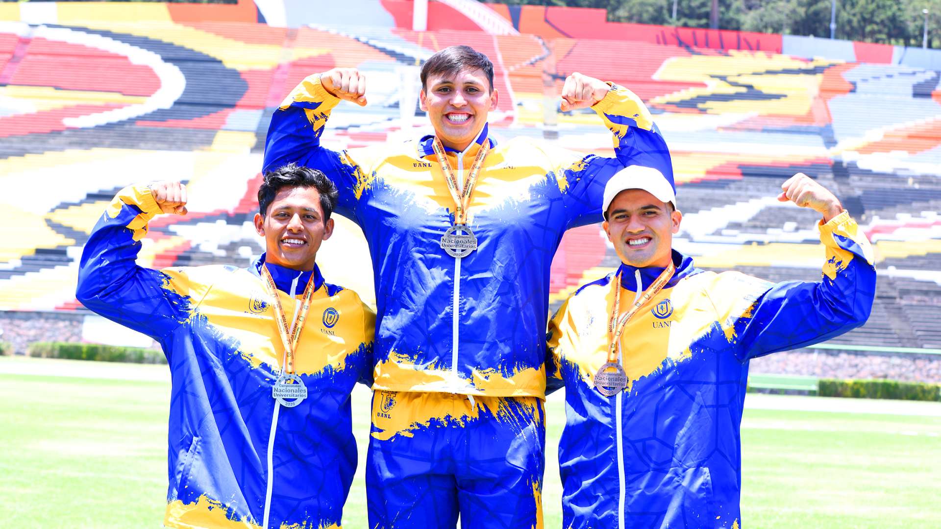 ¡1,2,3 Tigres! Suben al podio de lanzamiento de jabalina