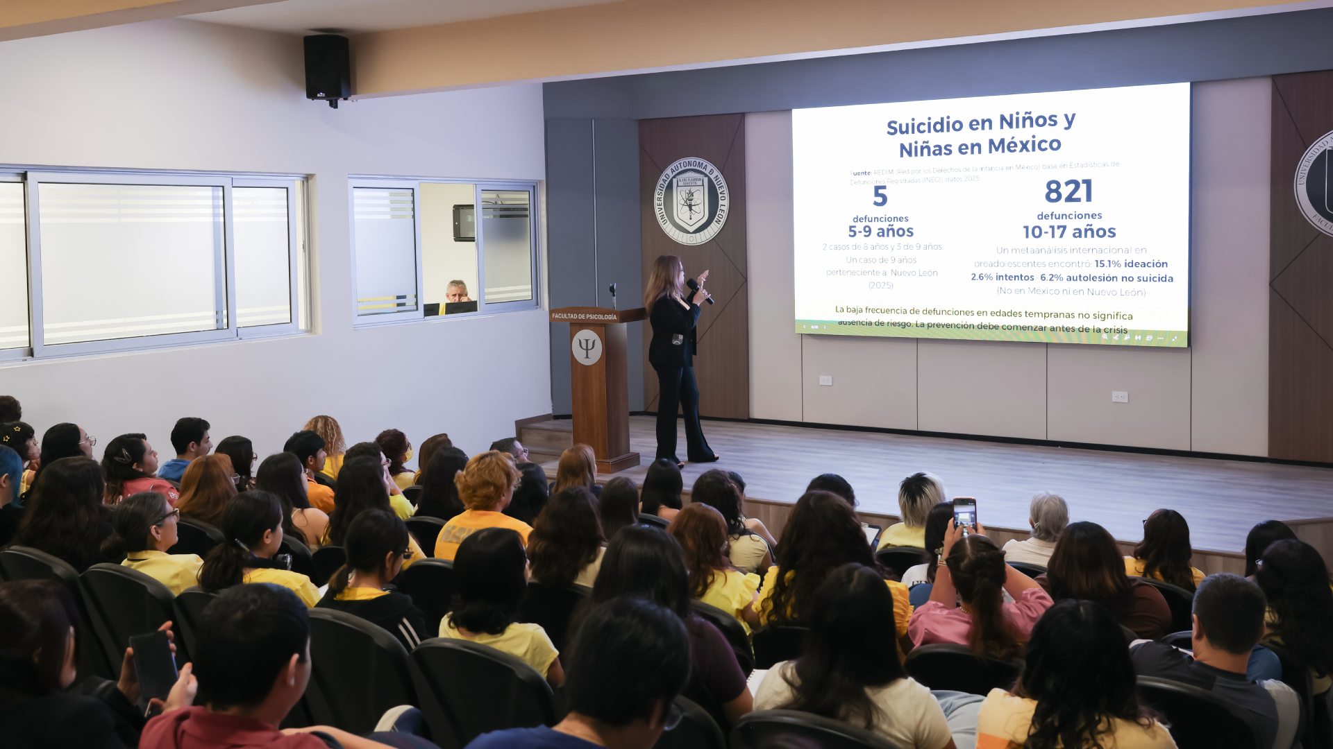 Promueven la prevención del suicidio desde las aulas